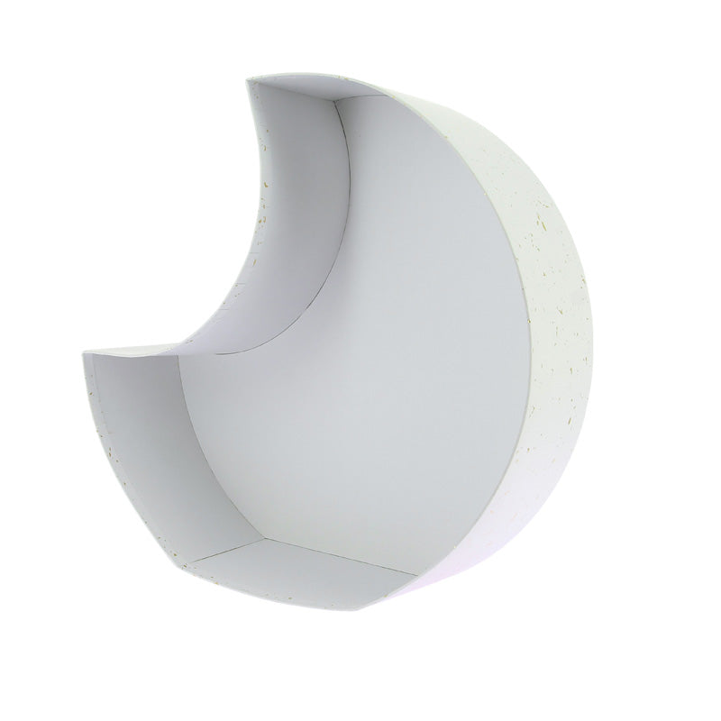 Corbeille carton Demi-Lune 35x22.5 BLANC CARTON | 8 Unité(s)