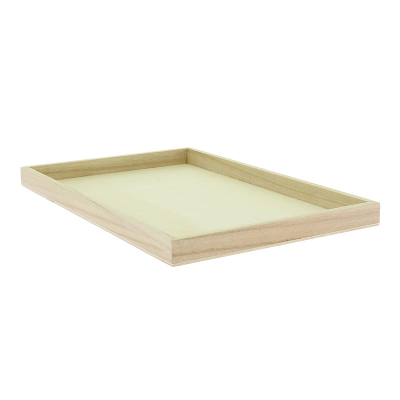 Plateau rectangle bois naturel 30x20 BOIS BOIS | 20 Unité(s)