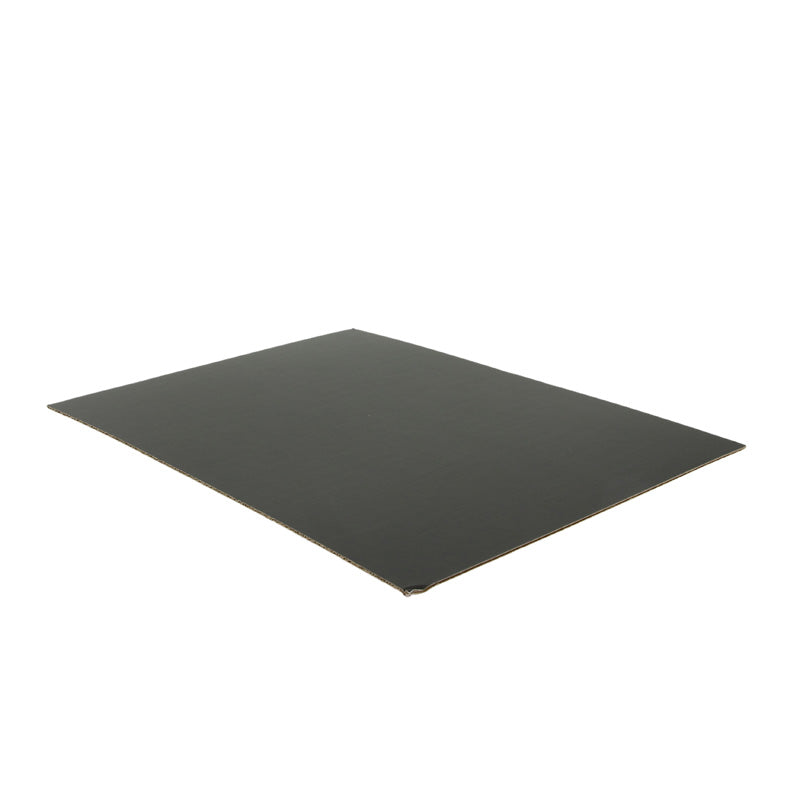Fond carton cannelure pour plateau 40x30 NOIR CARTON | 20 Unité(s)