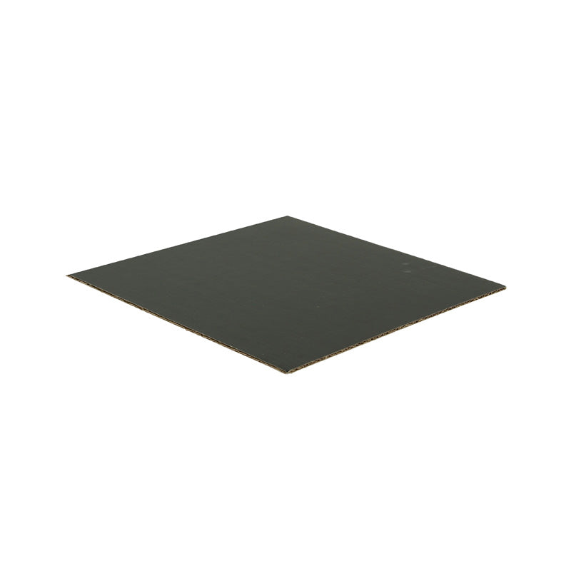 Fond carton cannelure pour plateau 27x27 NOIR CARTON | 20 Unité(s)