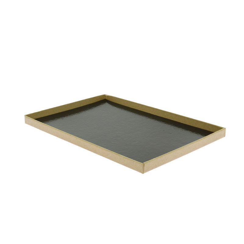 Plateau rectangle carton 29x19 BOIS CARTON | 20 Unité(s)