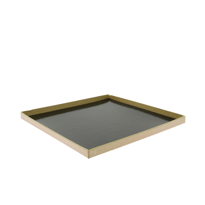 Plateau rectangle carton 26x26 BOIS CARTON | 20 Unité(s)