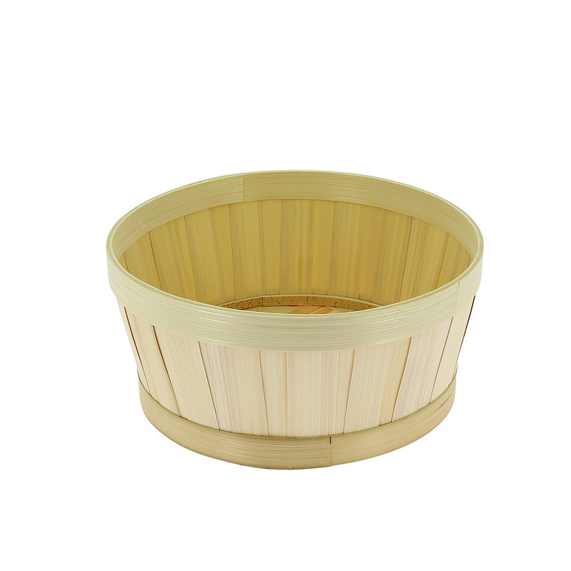 Corbeille bambou ronde Ø22x10 BOIS BAMBOU | 20 Unité(s)
