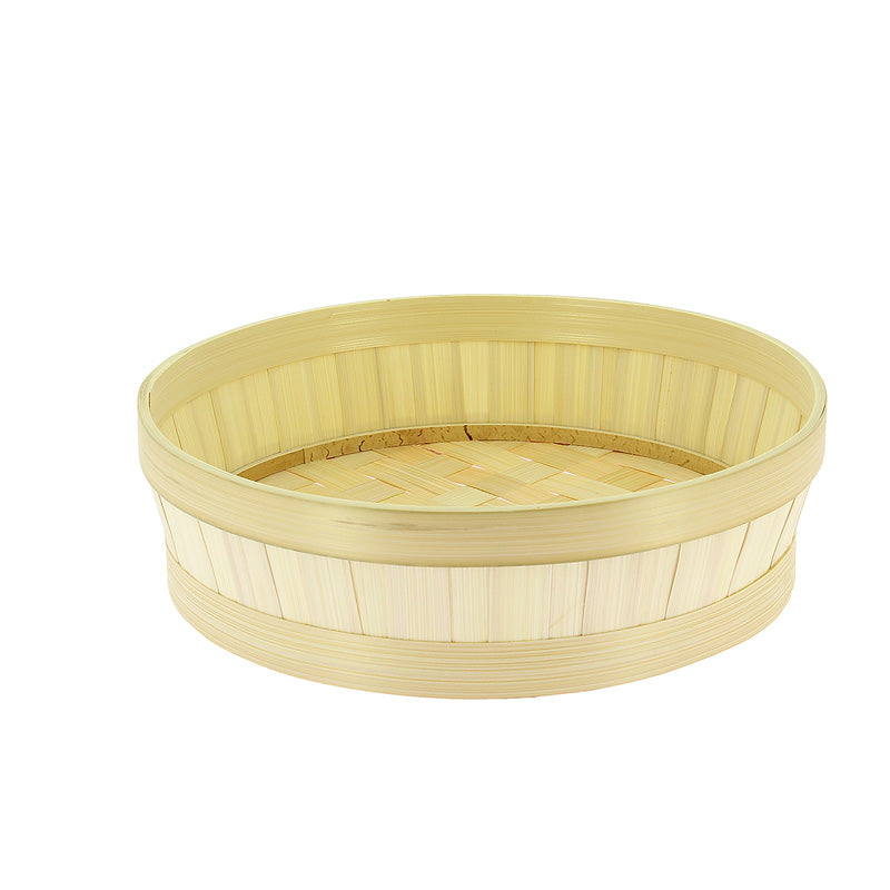 Corbeille bambou ronde Ø27x7 BOIS BAMBOU | 20 Unité(s)