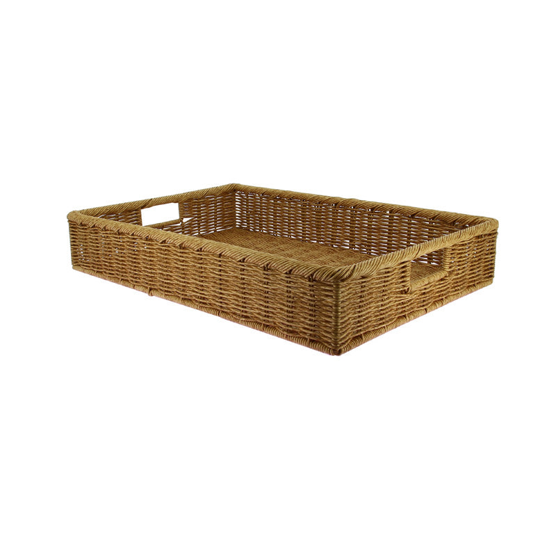 Manne rectangle polypropylène Rustica 60x40 MIEL POLYPROPYLENE | 4 Unité(s)