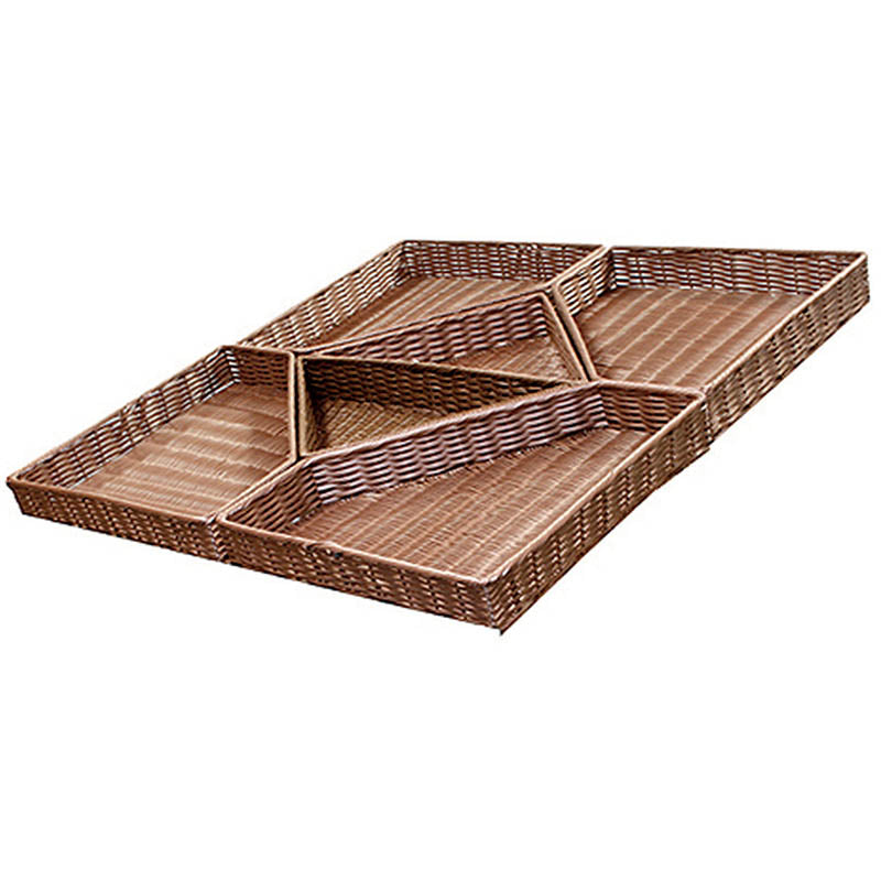 Présentoir Mosaique polypropylène MARRON POLYPROPYLENE | 1 Unité(s)