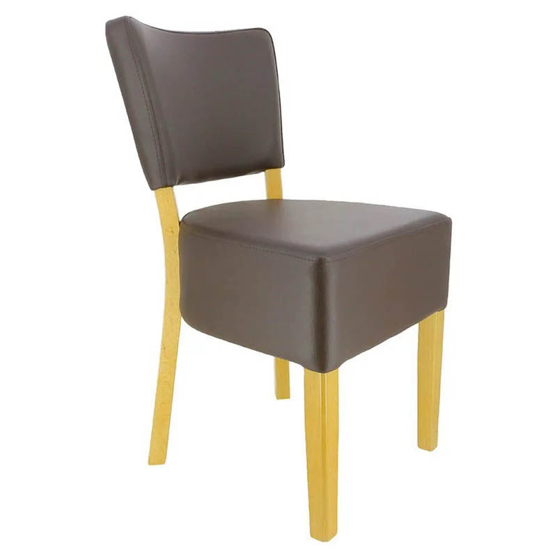 Chaise restaurant Amsterdam MARRON BOIS | 2 Unité(s)