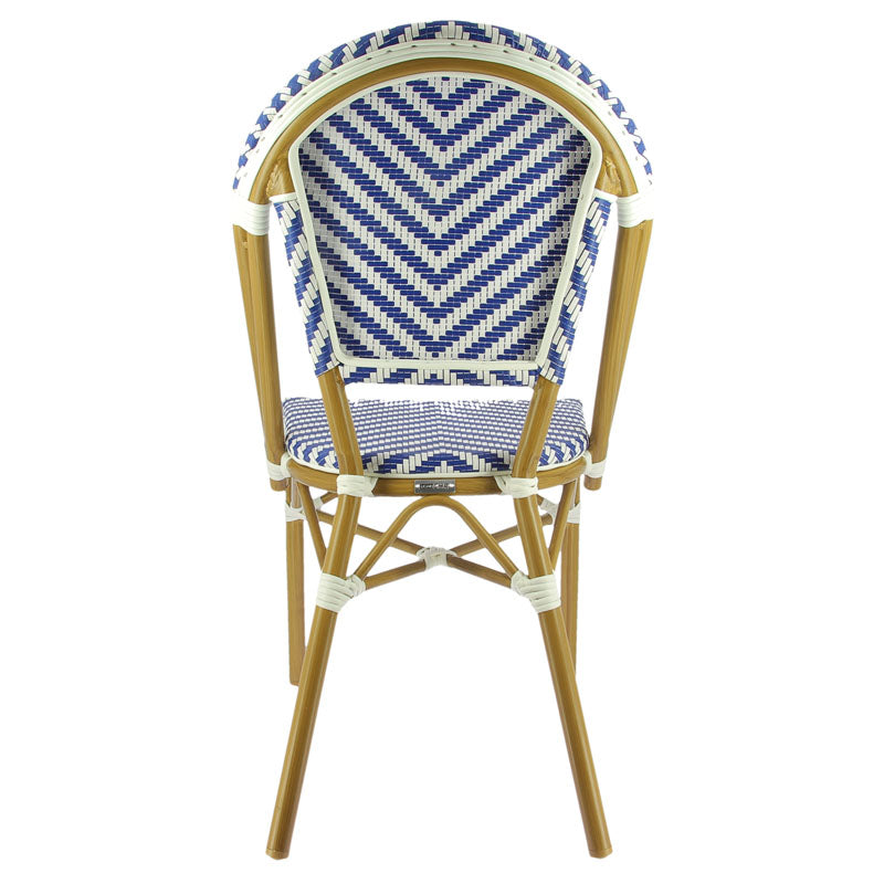 Chaise terrasse de restaurant Olya Bleu METAL | 1 Unité(s)