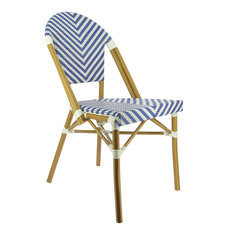 Chaise terrasse de restaurant Olya Bleu METAL | 1 Unité(s)