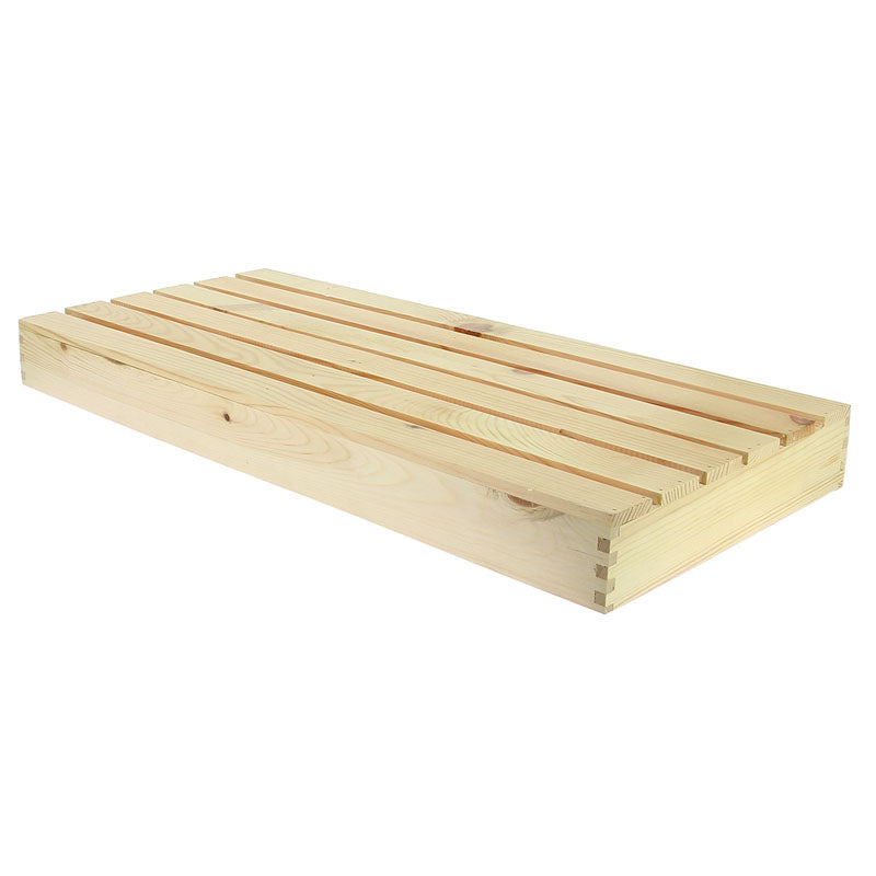 Planche Caillebotis pin rectangle épaisseur 6 cm Naturel BOIS | 2 Unité(s)