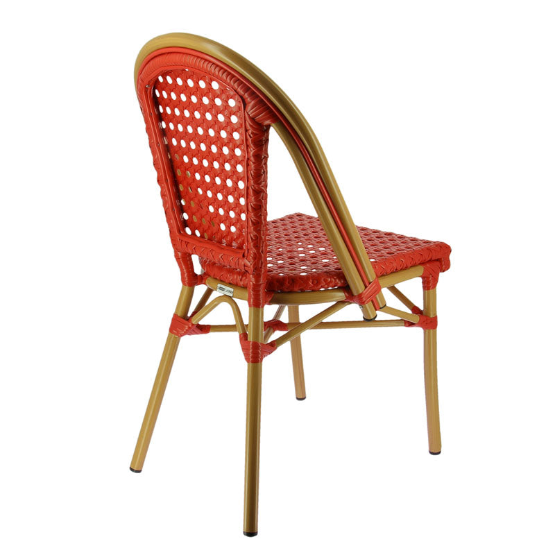 Chaise terrasse de restaurant Sedia Rouge METAL | 1 Unité(s)