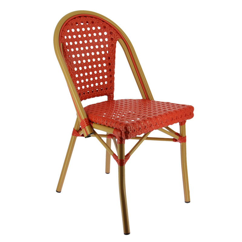 Chaise terrasse de restaurant Sedia Rouge METAL | 1 Unité(s)