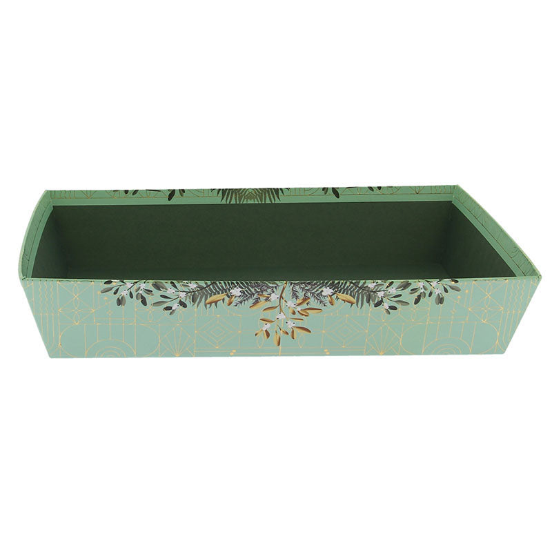 Corbeille carton rectangle Verdo 26x20 Verte CARTON | 48 Unité(s)