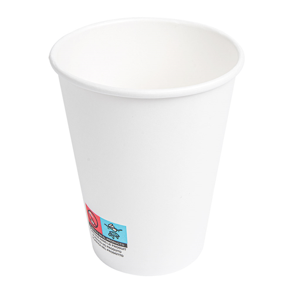 Gobelets boissons chaudes carton blanc 360 ML - 12 OZ | 1000 Unités