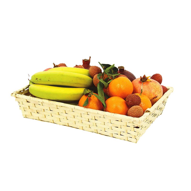 Corbeille bambou rectangle Sarlat 33x23 NATUREL BAMBOU | 144 Unité(s)