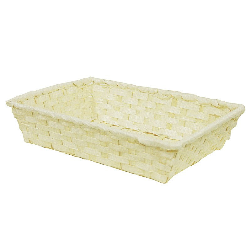 Corbeille bambou rectangle Sarlat 28x20 NATUREL BAMBOU | 200 Unité(s)