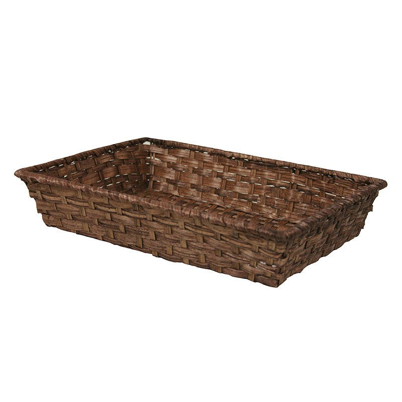 Corbeille bambou rectangle Vieto 33x23 MARRON BAMBOU | 144 Unité(s)