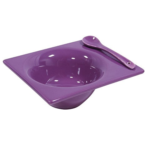 COUPE A GLACE CERAMIQUE CREAM VIOLET VIOLET CERAMIQUE | 48 Unité(s)