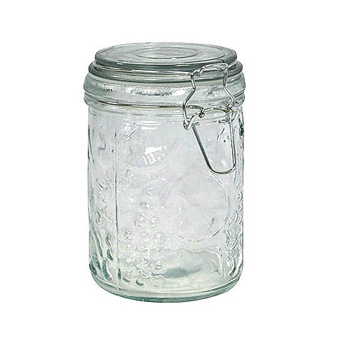 Bocal verre décor 10x15 TRANSPARENT VERRE | 24 Unité(s)