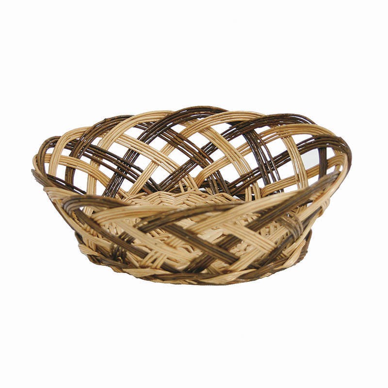 Corbeille osier ronde Brown Ø25 MARRON OSIER | 30 Unité(s)