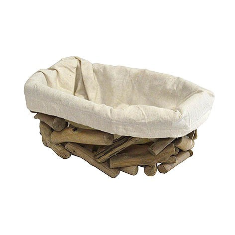 Corbeille ovale Flotté 26x20 BOIS BOIS | 24 Unité(s)