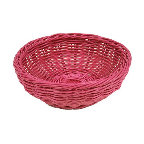CORBEILLE POLYPROPYLENE RONDE MOSCO VIOLET Ø16X6.5 VIOLET POLYPROPYLENE | 36 Unité(s)