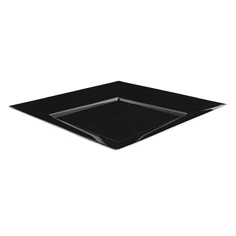 Plateau carré Nero 20.5x20.5 NOIR PLASTIQUE | 120 Unité(s)