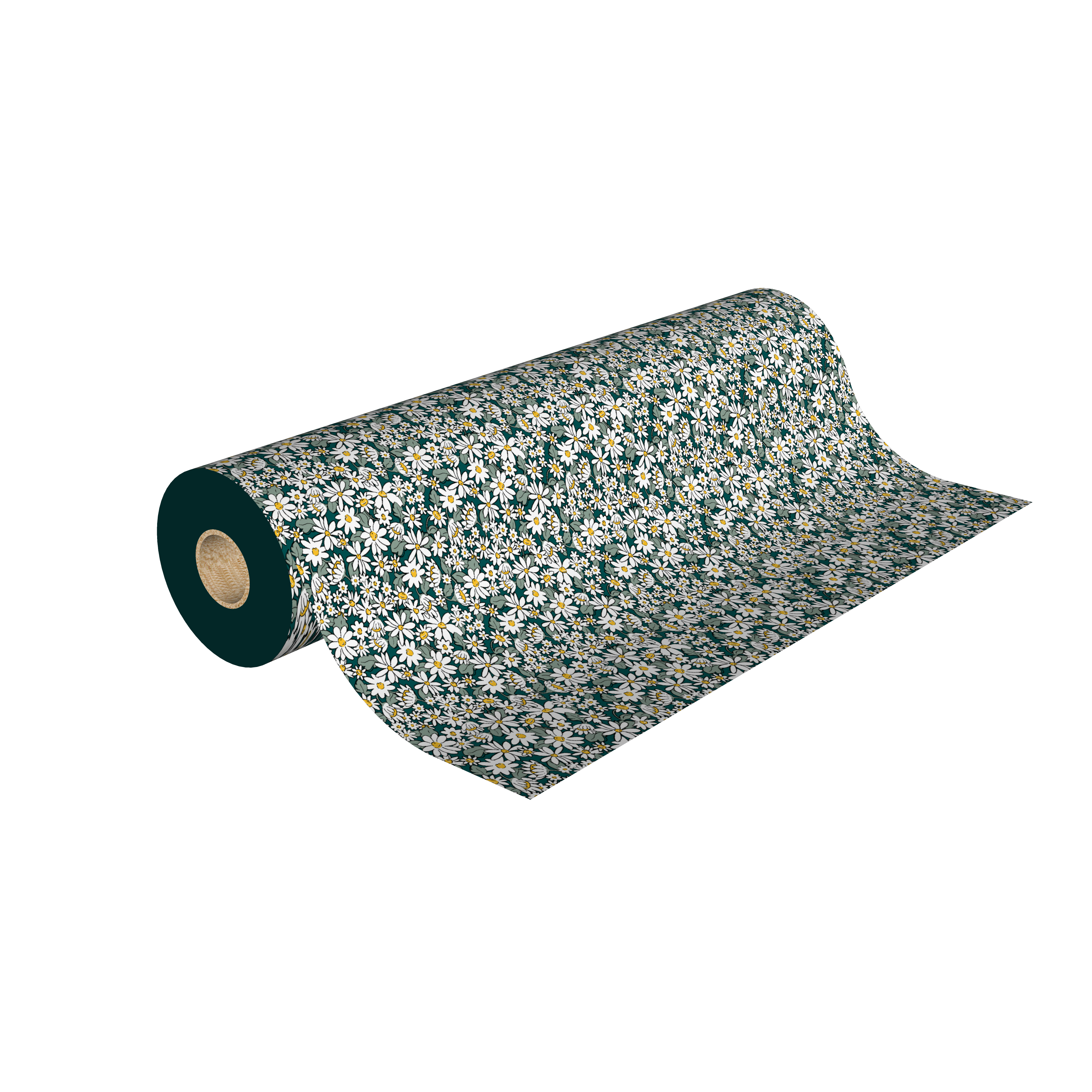 Rouleau papier cadeau 0,7 x 50 m | Fleurs