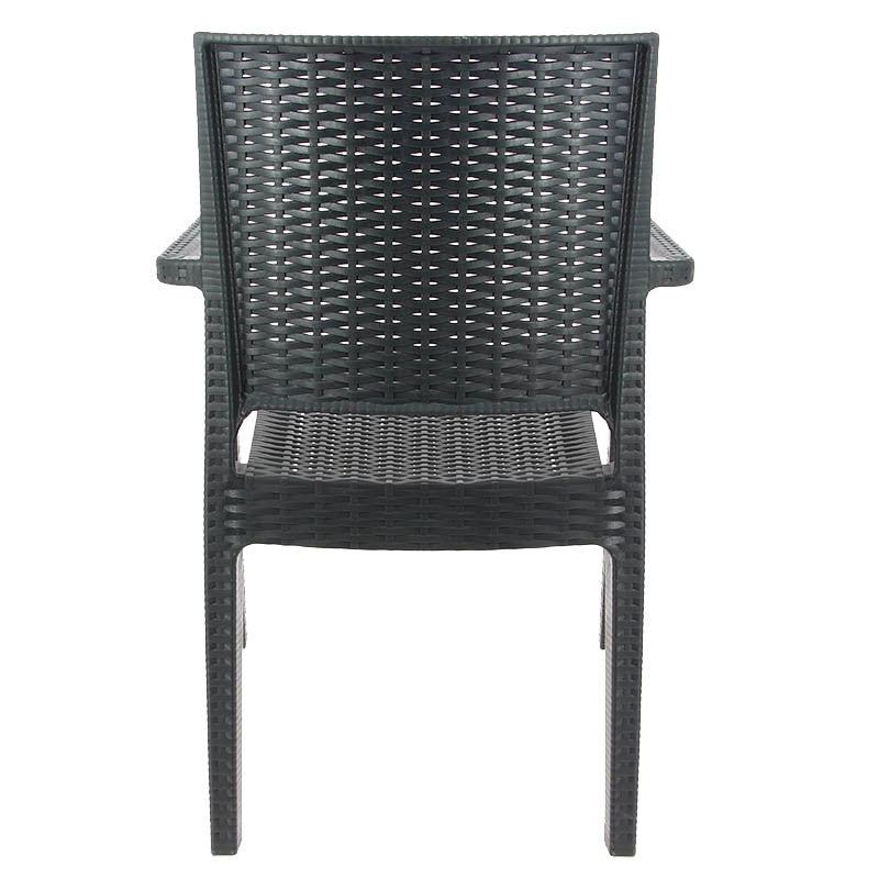 Fauteuil Porquerolles Baleares polypropylène GRIS PLASTIQUE | 1 Unité(s)