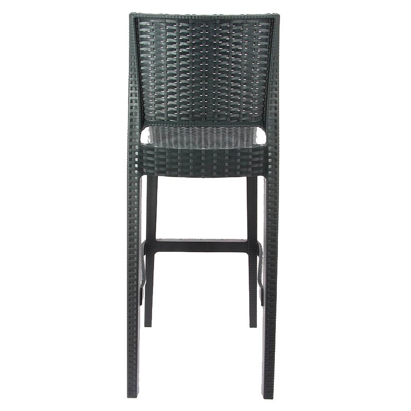 Chaise haute Exterieure Cuba GRIS PLASTIQUE | 4 Unité(s)