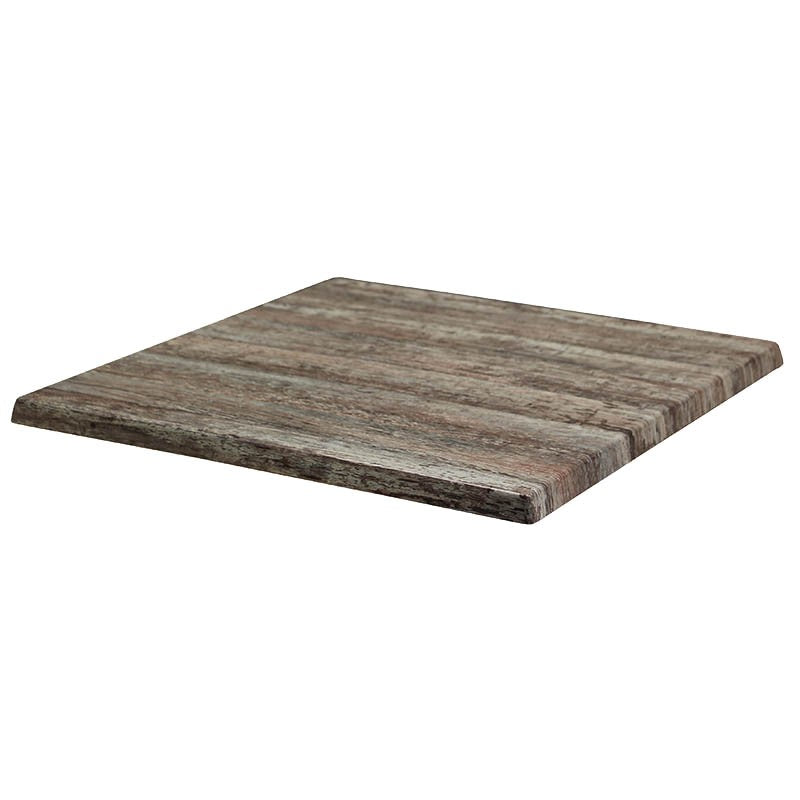 Plateau de table restaurant Werzalit 70x70 MONTPELLIER BOIS | 1 Unité(s)