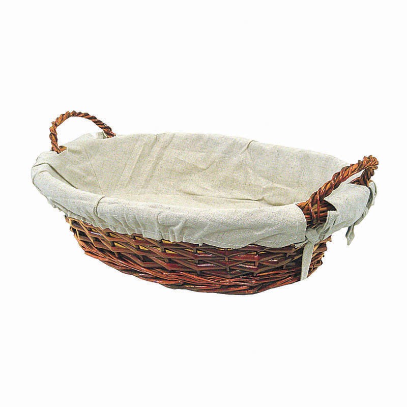 Corbeille ovale osier Jutou 37x26 MARRON OSIER | 72 Unité(s)