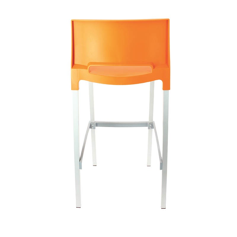 TABOURET GIO ORANGE METAL | 1 Unité(s)