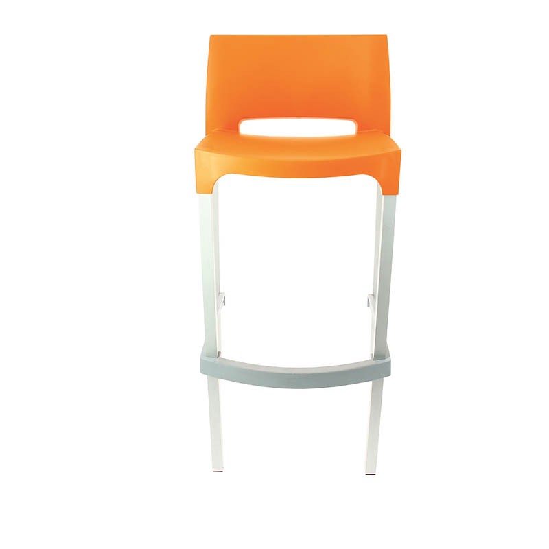 TABOURET GIO ORANGE METAL | 1 Unité(s)