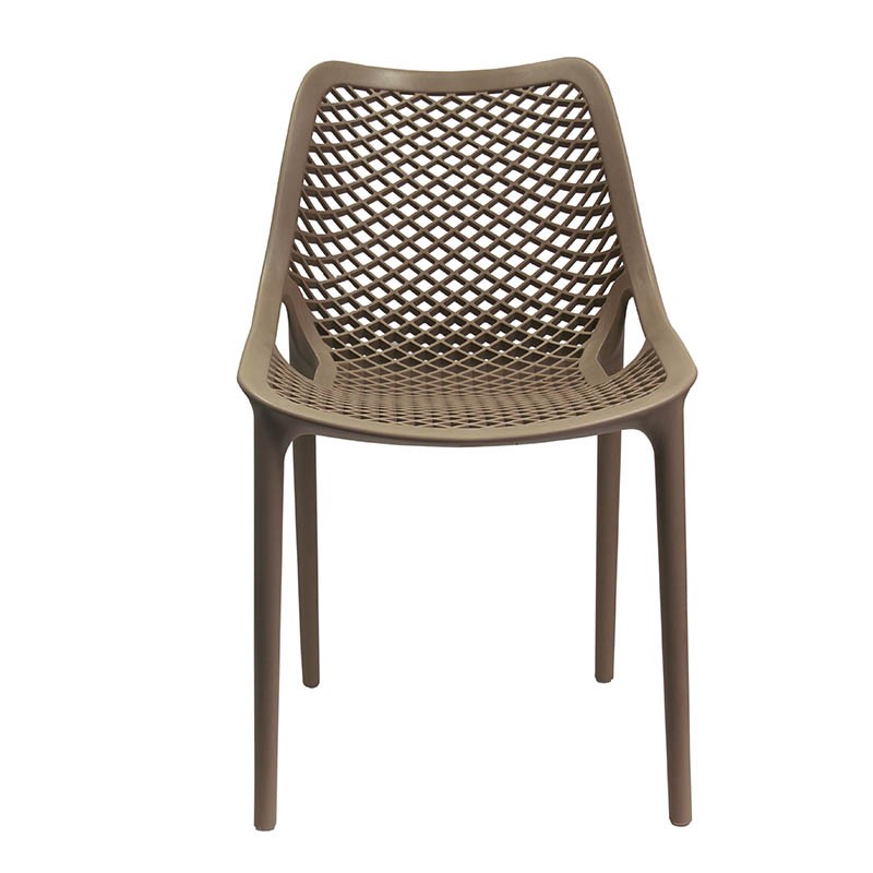 Chaise de restaurant exterieure Air TAUPE PLASTIQUE | 4 Unité(s)