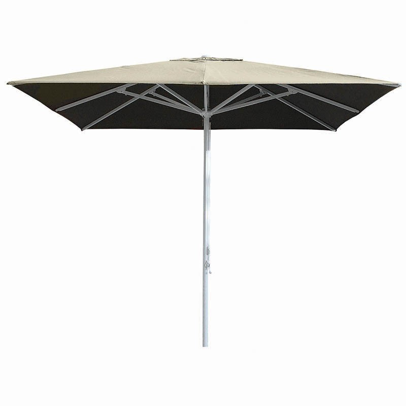 Parasol beige Nice 300x300 Beige METAL | 1 Unité(s)