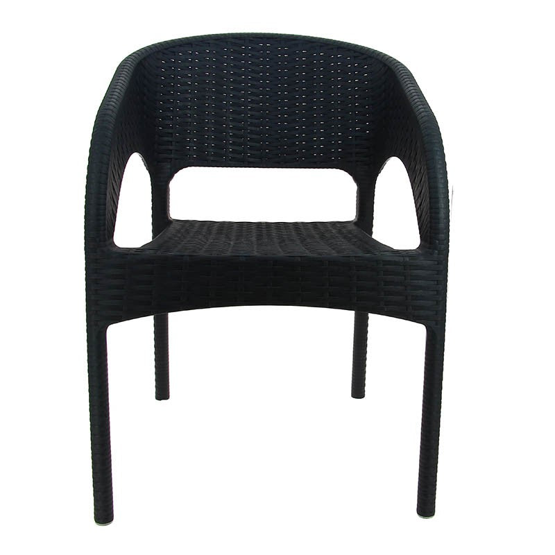 Fauteuil polypropylène Panama GRIS PLASTIQUE | 1 Unité(s)