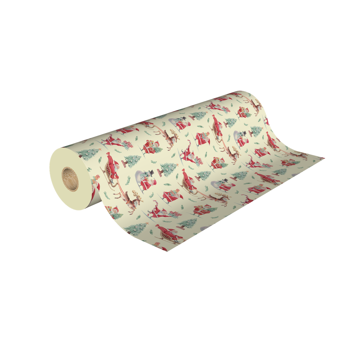Rouleau papier cadeau 0,7 x 50 m | Vintage Noël