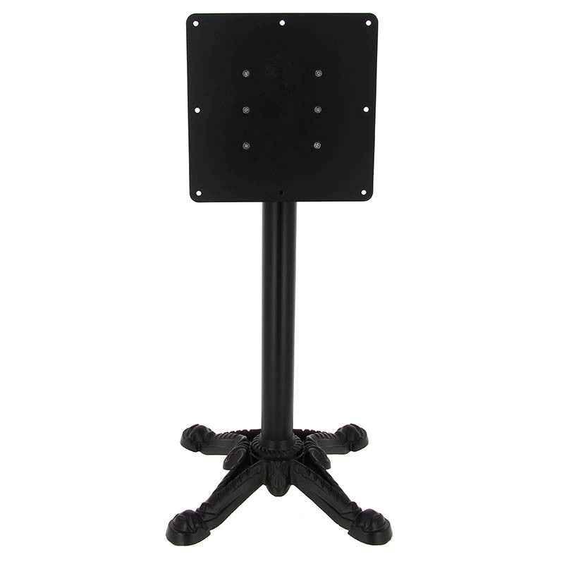 Pied de table rabattable fonte Bistrot 4 branches NOIR METAL | 1 Unité(s)