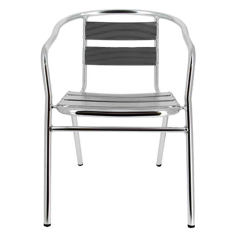 Fauteuil Aluminium Bruxelles GRIS METAL | 1 Unité(s)