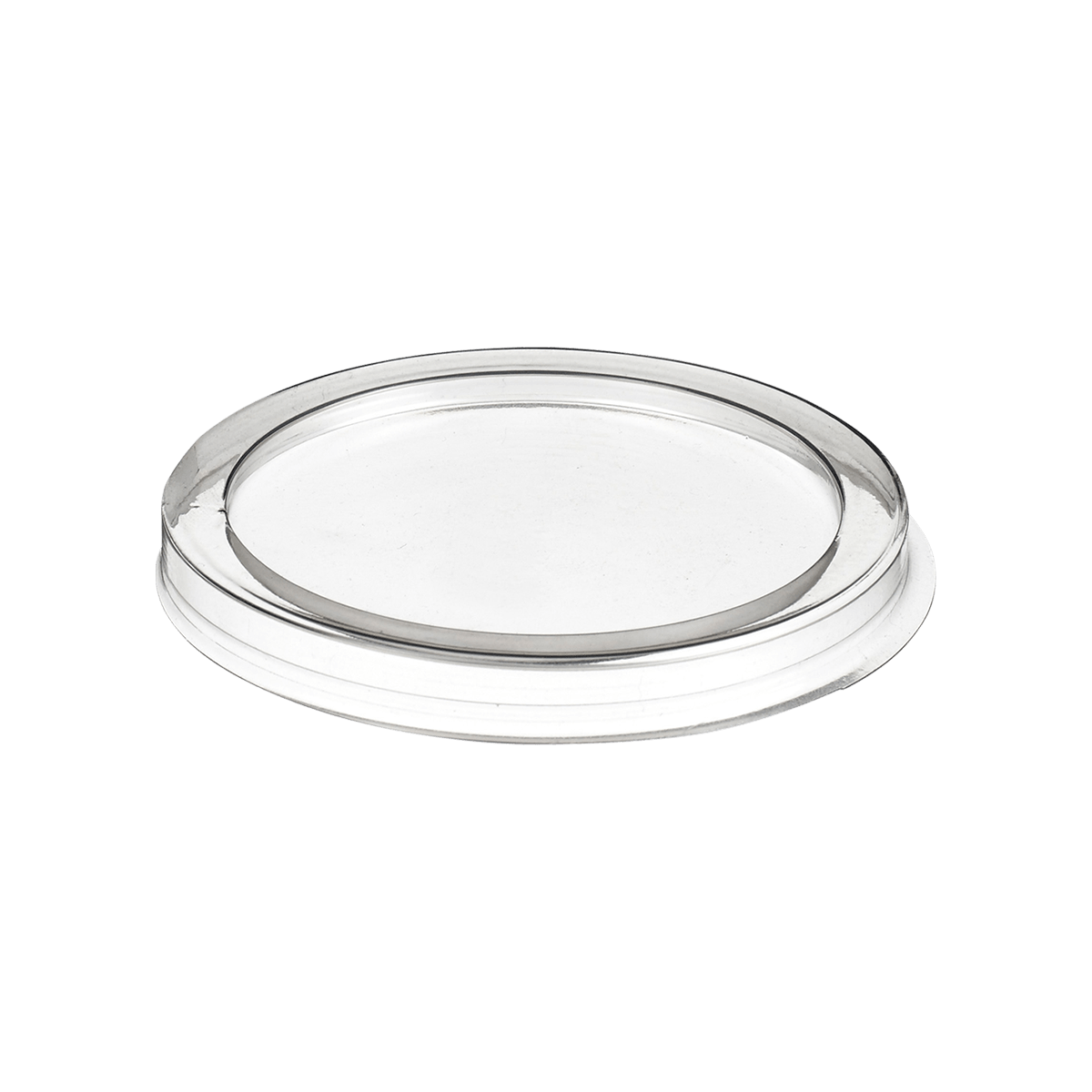 Couvercle RPET pour pot en fibre de bambou 205 ml | 1000 Unité(s)