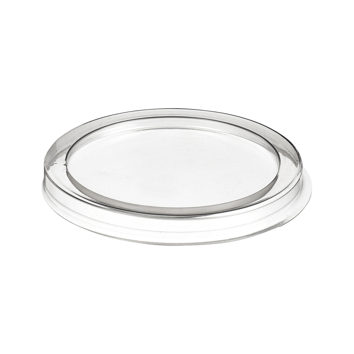 Couvercle RPET pour pot en fibre de bambou 280 ml | 1000 Unité(s)