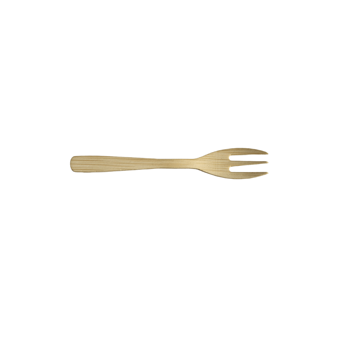 Fourchette 3 dents bambou 100 mm | 2000 Unité(s)