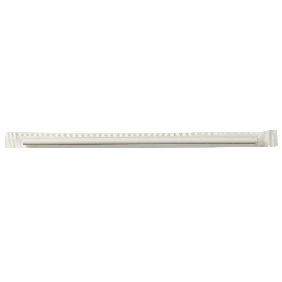 Paille rigide papier emballée individuellement 200 mm | 10000 Unité(s)