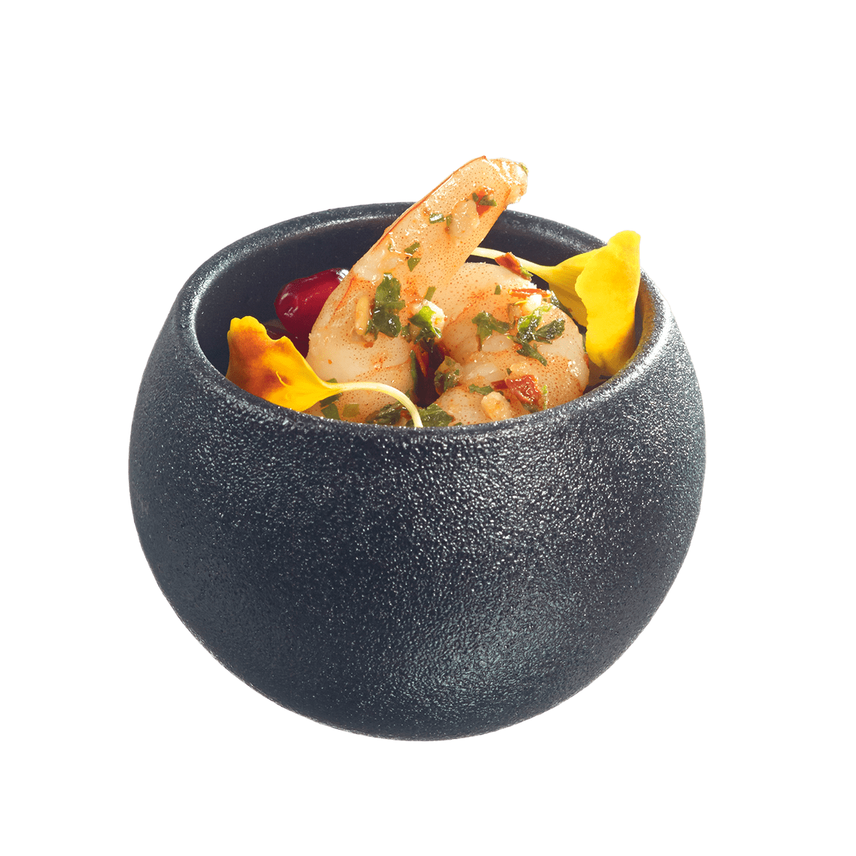 Verrine Sph'air Sandy céramique noire 64 ml | 144 Unité(s)