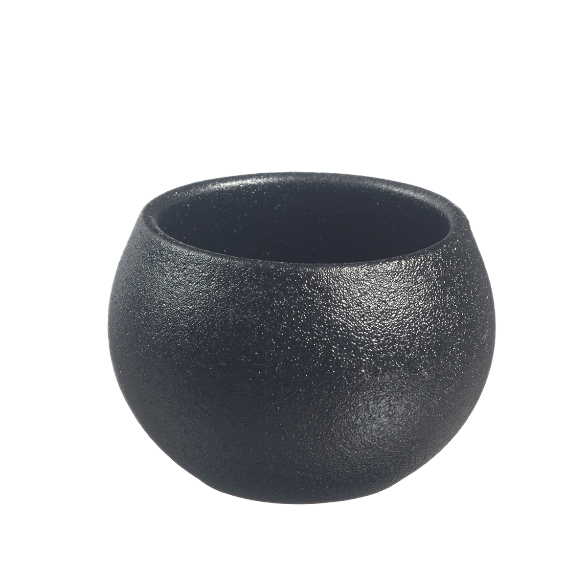 Verrine Sph'air Sandy céramique noire 64 ml | 144 Unité(s)