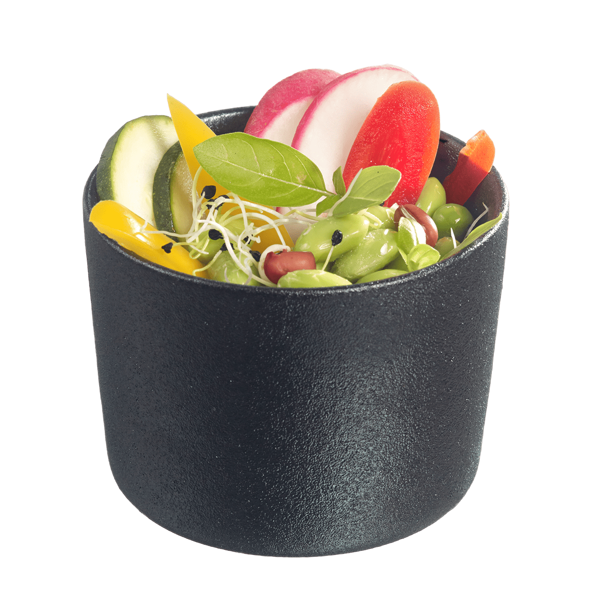 Verrine Bodega Sandy céramique noire 170 ml | 96 Unité(s)