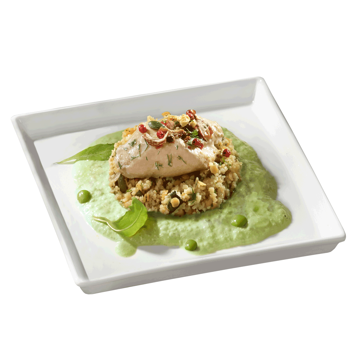 Assiette Quartz céramique blanche 130x130x16 mm | 72 Unité(s)