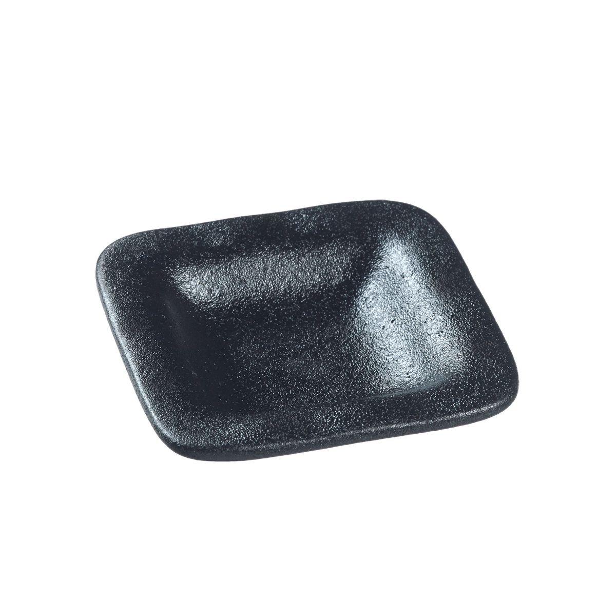 Verrine Pasta Raviole carrée céramique noire 20 ml | 216 Unité(s)