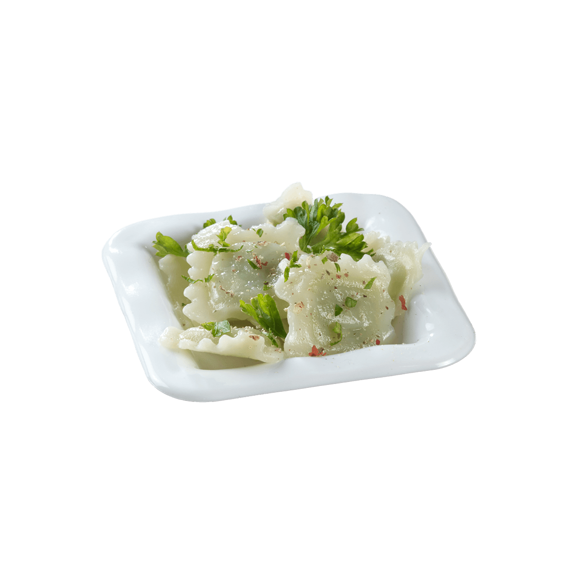 Verrine Pasta Raviole ronde PP blanc 22 ml | 200 Unité(s)